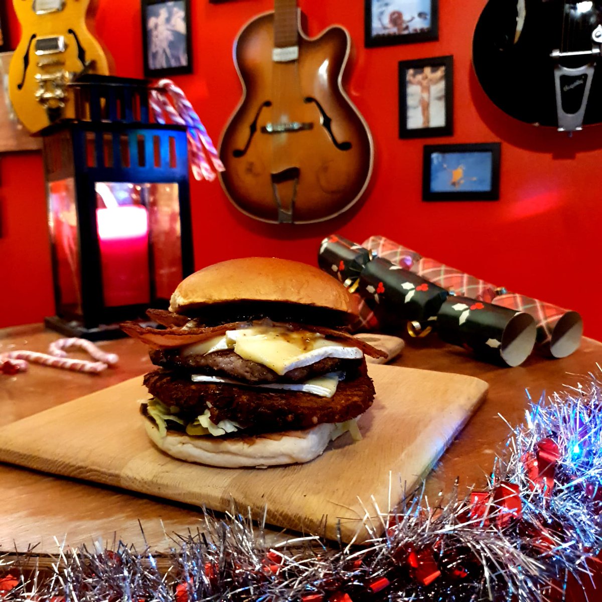 Our 'Ludachristmas' Menu is live on Deliveroo &amp; Uber Eats as of this evening. Get into the festive spirit by stuffing some of this in your mouth holes 🎅🎅🎅