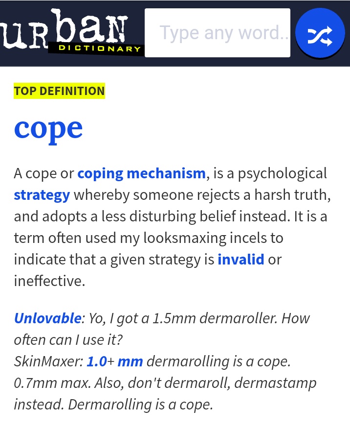 Thread of Resistance cope tweets and what not following Ishaq Dar interview. In case you don't know what "cope" means in urban slang here it is: