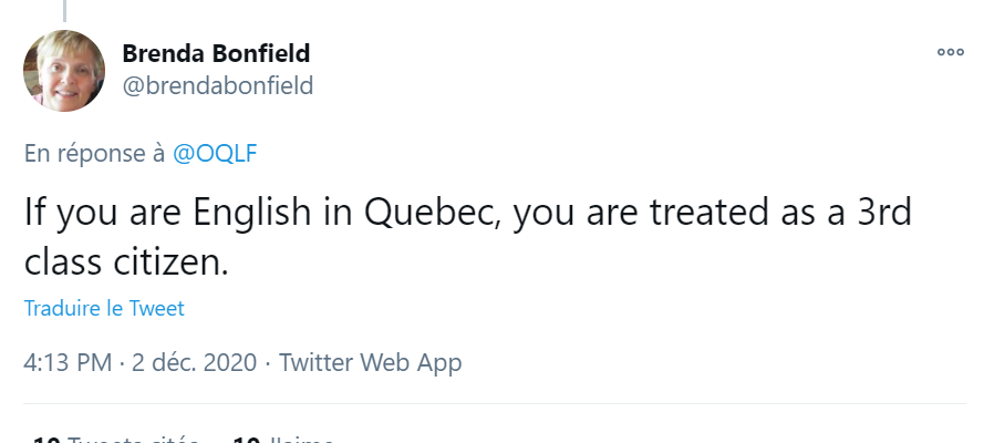 fredericpierre's tweet photo. @DMacpGaz @kick1972 "lesquels ?"

Don, since it looks hard for you to read the comments under the OQLF's tweet, here are a few that will answer your "Lesquels".

Maybe after you take time to read them, you might change your "#anglobashing" hashtag to #frenchbashing. https://t.co/juOtyQDugL