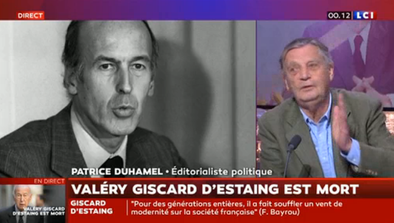 Patrice Duhamel : “Imaginez, Giscard vient d’être élu, il part en vacances, s’arrête à la prison de Lyon, y rentre et il va serrer la main des prisonniers. C’est totalement inimaginable.” Comme son refus de gracier Christian Ranucci.