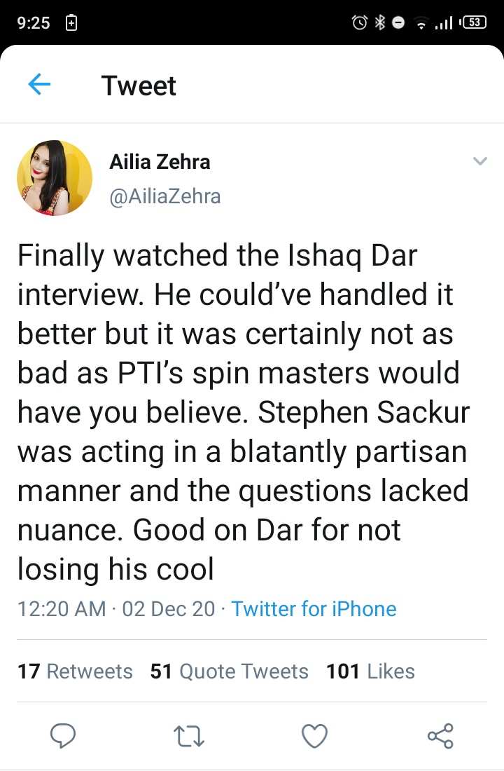 Dar could've handled better but wasn't that bad and and Stephen was unprepared. Aik cheez decide karlo.