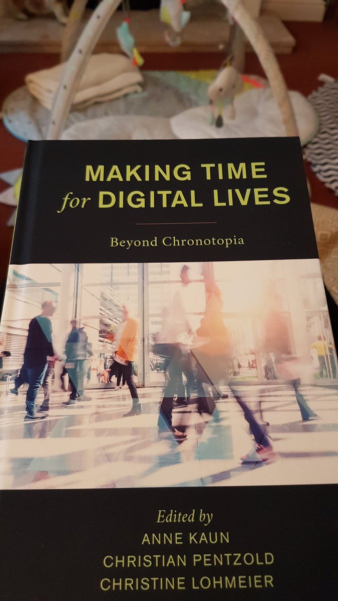 Look what arrived today! New book out with our chapter on technologists and time - with <a href="/seanrintel/">Sean Rintel</a> and Abi Sellen published by @RLPGBooks