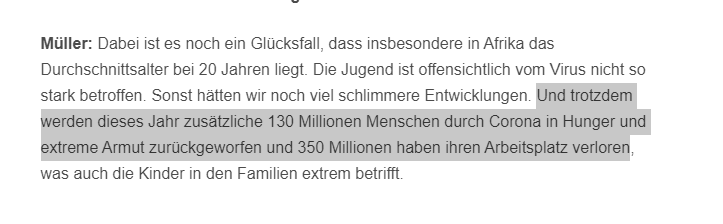 Warum ist CSU-Bundesentwicklungshilfeminister Müller nicht lauter zu hören? @csu_bt @csu_lt @CDU_CSU_EP @Markus_Soeder
