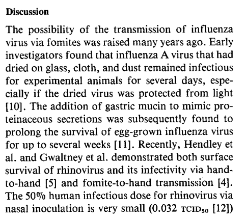 28/ Said rhino had a low 50% infectious dose in humans, maybe this accounts for touch in rhino.