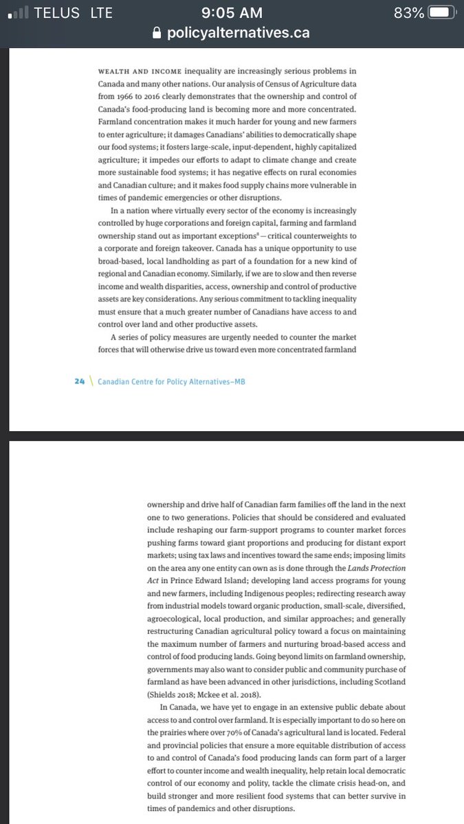 Its important to know that an author of this study works for the NFU. So go figure their findings support their ideology. They want govt policy to support small scale organic farms, not industrial farms.