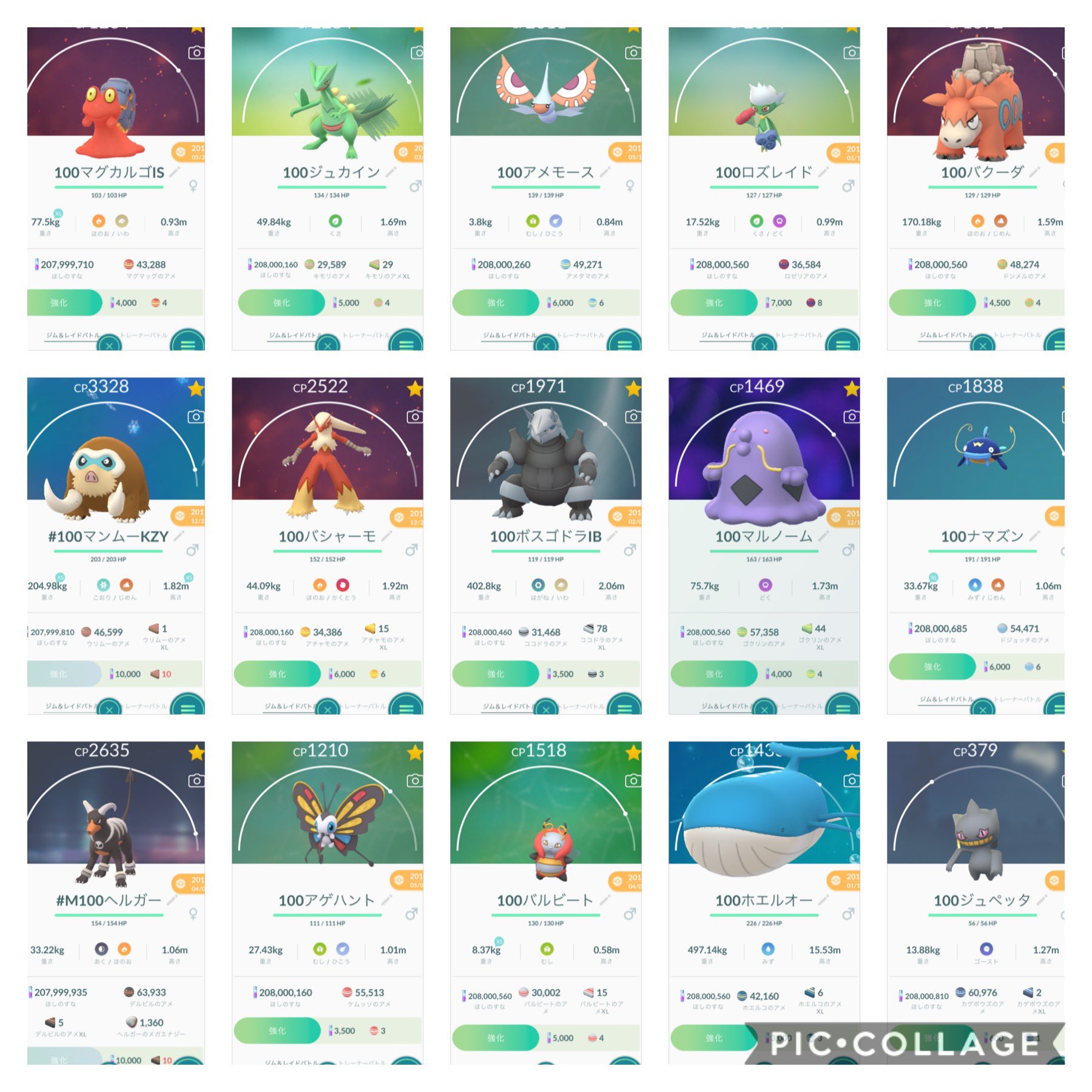 やま Yama19dd 最大cpまで強化できるポケモンは何種類いるか数えてみました 結果は現時点で53種類でした 今後gbl等でも使えそうor推しとして強化したい6匹を選ぶなら メガヤンマ ブラッキー ギャラドス ジバコイル ネギガナイト