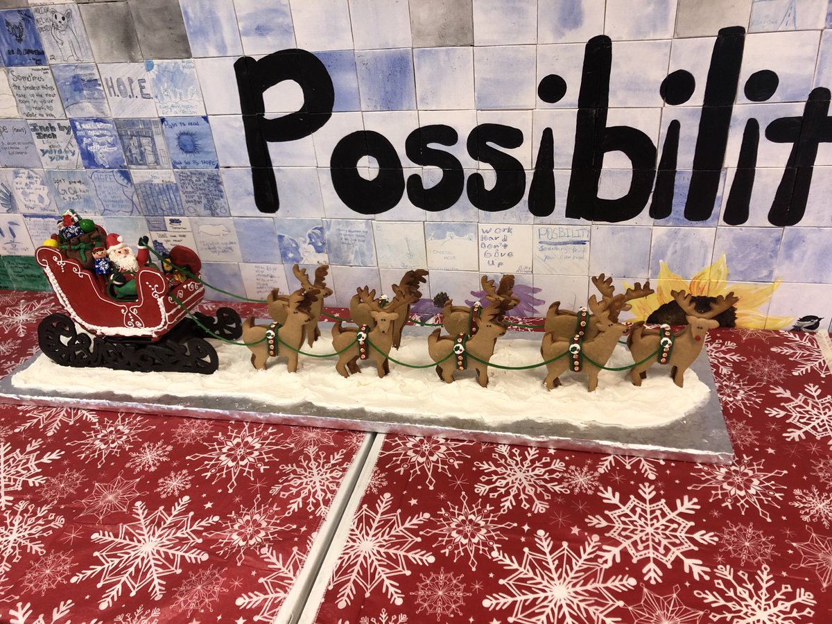 Lisha Kill’s gingerbread house contest has begun!!!