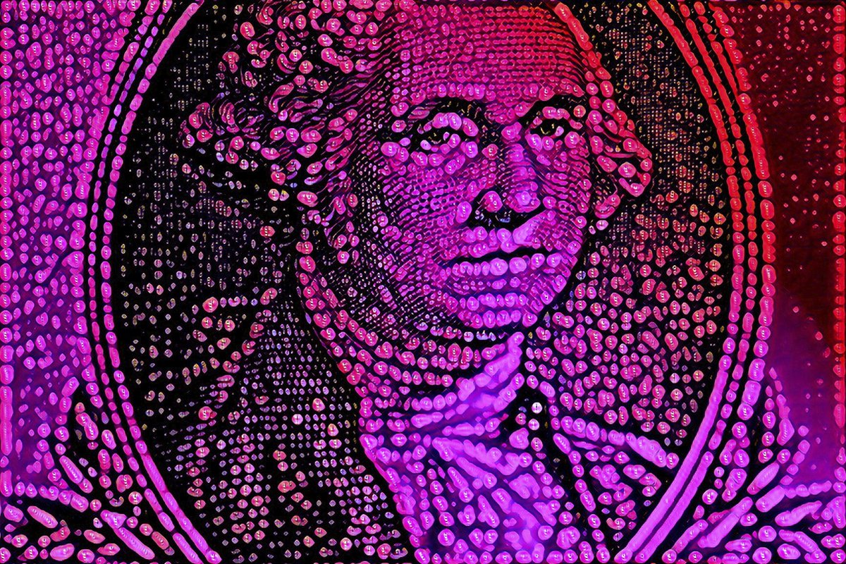 vintiga's tweet photo. Dollar Bill Prisma Remix

#DollarBill #Dollar #1Buck #OneBuck #USCurrency #GeorgeWashington #GeorgeW #Macro #MacroPhotography #Photography #Colorful #Prisma #PrismaEdit #PrismaRemix #PrismaAI #AI https://t.co/Rk7UmP9ZCA