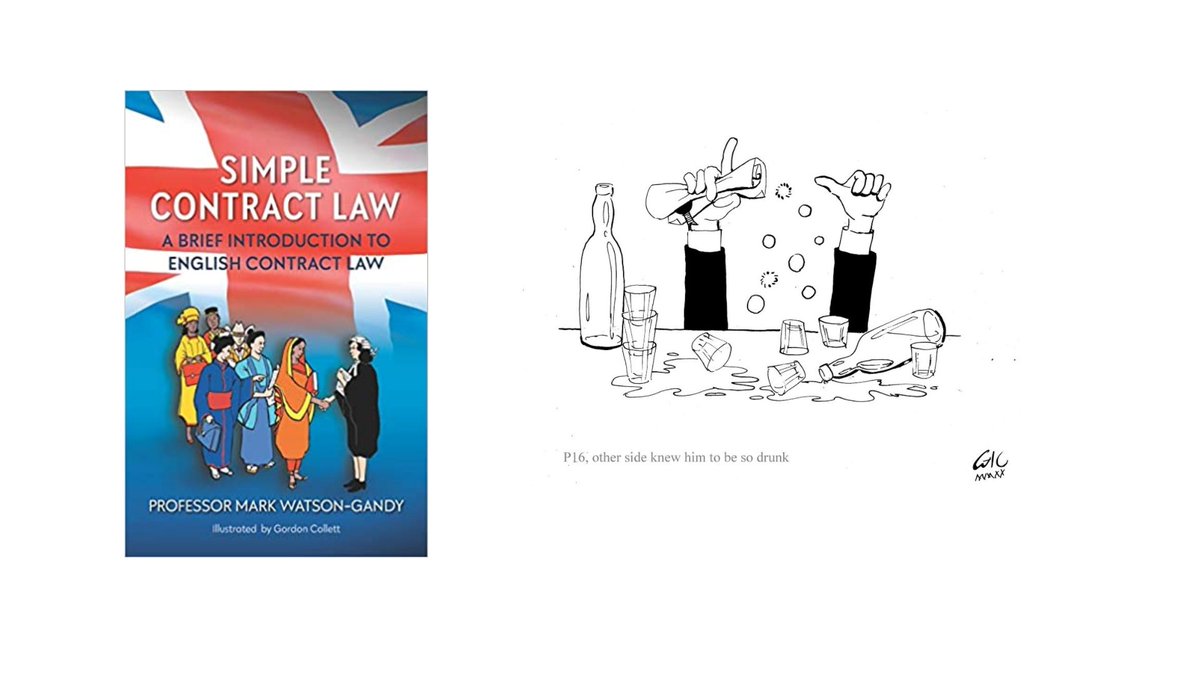 ProfWatsonGandy's tweet photo. Under #English #law, #Drunkness may provide grounds to escape #liability under a #contract
SIMPLE CONTRACT LAW available at: https://t.co/bAVKVMXKxX
#legalservicesaregreat #trade #books #legaleducation #business #lawyers #lawstudents #students #universities #legal #beer https://t.co/1MIlh5sCIB