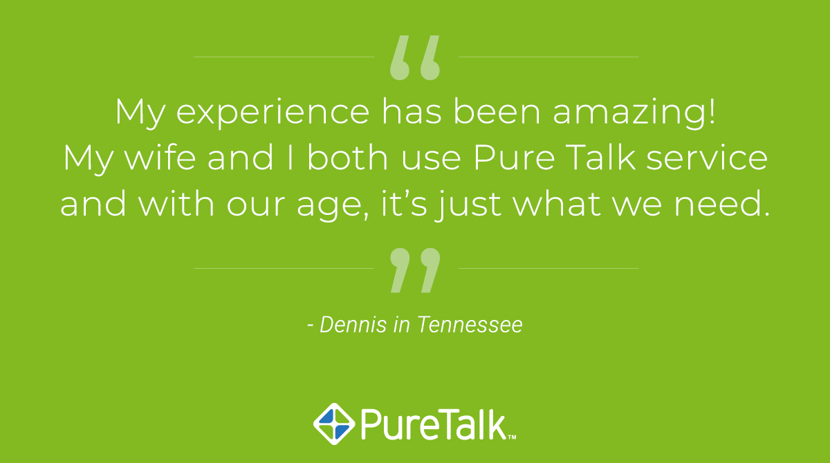We just wanted to say thank you Dennis for your support. We’re so lucky to have customers like you! . . #customerservice #livinthepurelife #wireless
