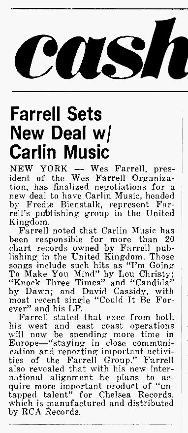 EgyptianShumba's tweet photo. Lou Christie &
#WesFarrell
Sept 20, 1969 - Cash Box :
#TonyRomeo "The Debbie Reynolds Show" NBC-TV Theme
Jun 24, 1972 - Cash Box : Carlin Music
Aug 19, 1972 - Cash Box : London Office
Doug McClure
https://t.co/imTLMvOaO9
Richard Harris
https://t.co/44Qh6QigWx https://t.co/YUPXwY1uj1