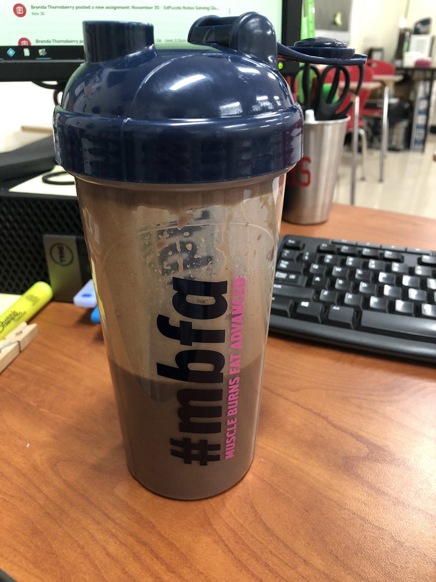 My new recipe for today’s challenge is amazing!  Chocolate cake batter shake! 😋 This one WILL be repeated. #BESane