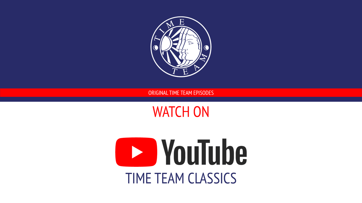thetimeteam's tweet photo. We are excited to announce that between now and February, we’ll be releasing 24 of our favourite episodes from Series 12-16 for FREE on the ‘Time Team Classics’ YouTube channel. Tune in on Sunday 6pm (GMT) for a very special Teatime premier. More details: https://t.co/RYwcVGer0g https://t.co/4qqMt7Fza2