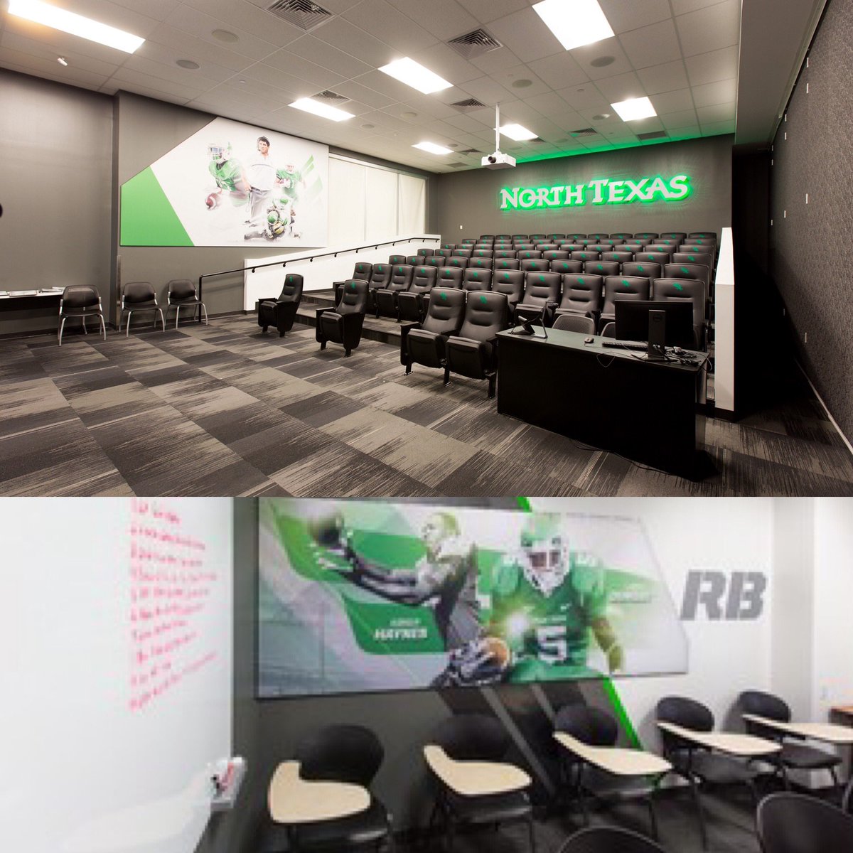 GroupOfFiveGuys's tweet photo. Does @MeanGreenFB have the best facilities in @ConferenceUSA??? #facilitiesfriday 🟢🟢🟢🦅🦅🦅 https://t.co/gdzYcwQIgB