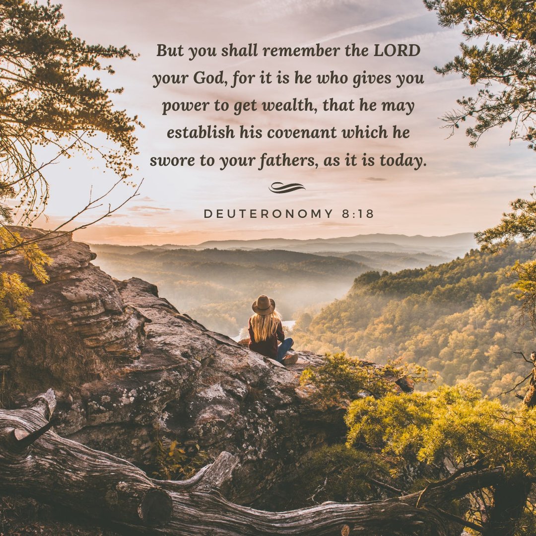 Today's #Devotion – Thank You, God (Deuteronomy 8:18) buff.ly/33C0x2G