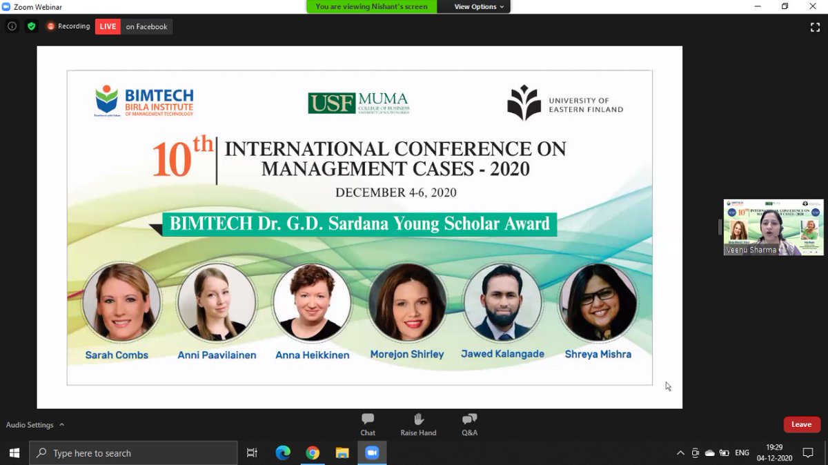 MediaBimtech's tweet photo. Thanks to all the delegates for being an essential part of the conference.

@directorBIMTECH 
@AKDey1 
@AnupamVarma46
@veenusharma10 
@archanaarun4 
@mkpandey67 
@SaloniSinha29 

#ICMC2020
#ICMCBIMTECH
#ManagementCases
#InternationalConference
#ResearchScholars
#managementStudies https://t.co/P6LJF3euQe
