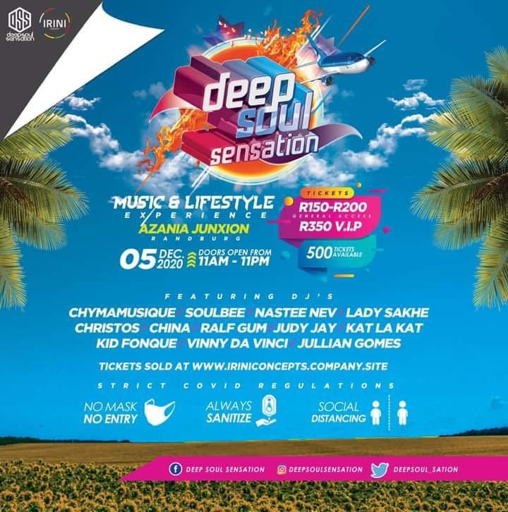 RalfGUM's tweet photo. T O D A Y

DeepSoulSensation 5pm to 6pm at Azania Junxion

Tomtiger Villa in Middleburg 9pm to 10pm https://t.co/DDx9GXdUO5