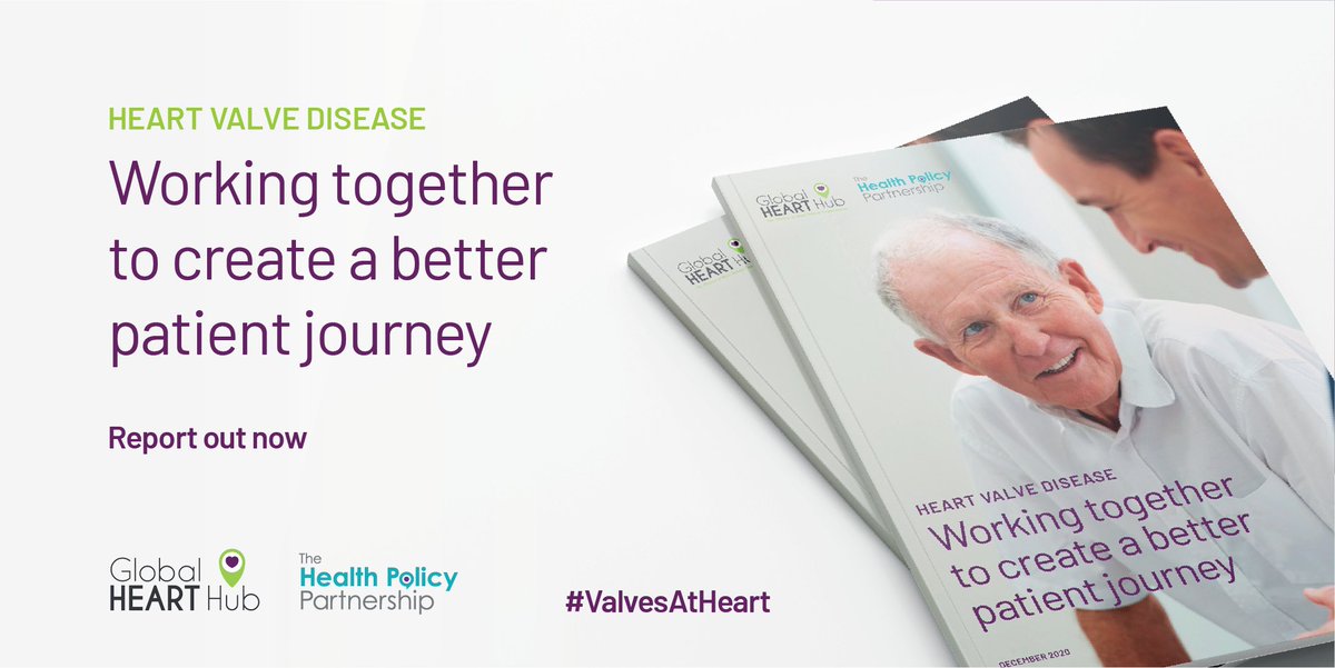 GlobalHeartHub's tweet photo. Heart valve disease is a serious cardiovascular condition which can be fatal if left untreated.⚠️ Today, Global Heart Hub &amp; @HealthPolicyPtp have launched a report, ‘Heart valve disease: working together to create a better patient journey’.➡️https://t.co/EOvGUYZhjV #ValvesAtHeart https://t.co/d48Bjzuhqi