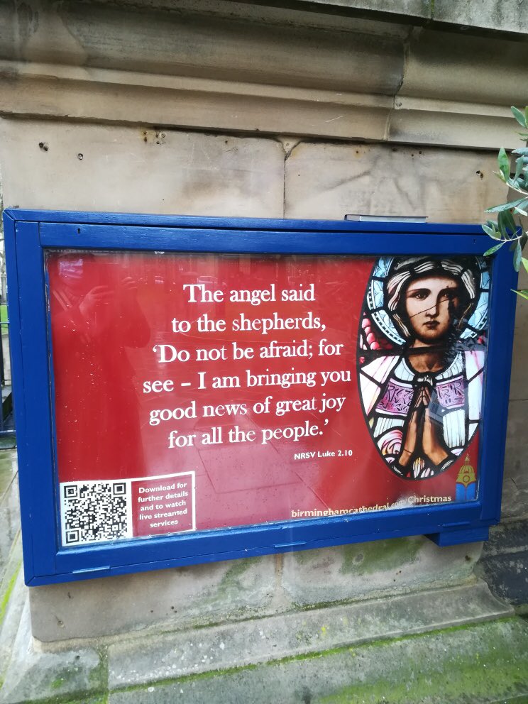 wicktrisha's tweet photo. A host of angels in and around @bhamcathedral #Angels #Advent #praysafestaysafe https://t.co/LjGAQHBerS