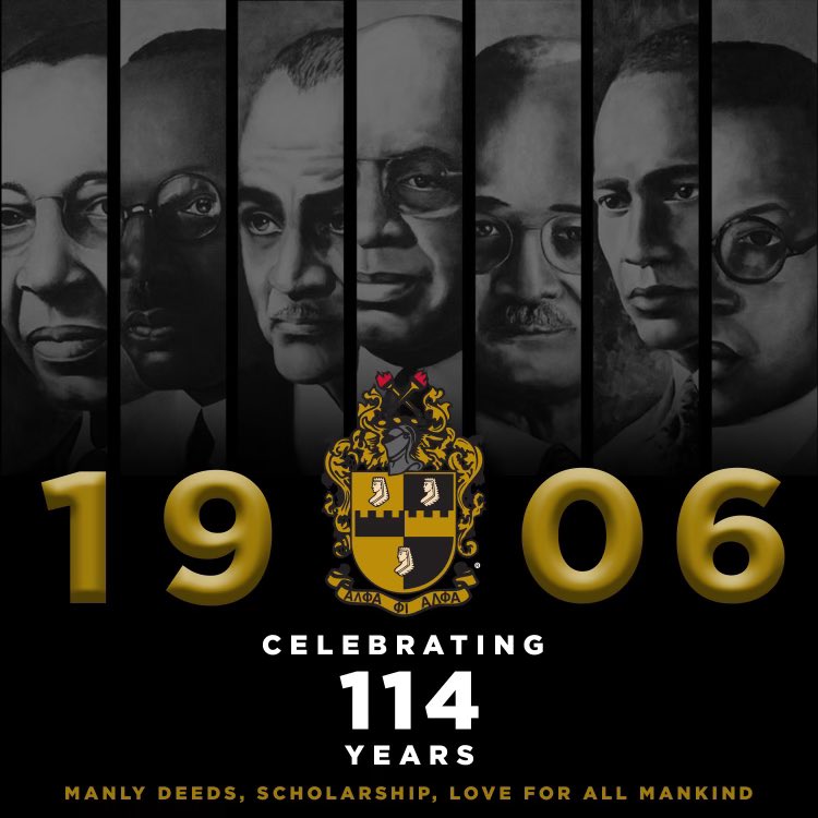 masterminds1906's tweet photo. Happy Founders Day to the fellow Brothers of Alpha Phi Alpha Fraternity Incorporated 🤙🏾 https://t.co/l1l24w4UhC