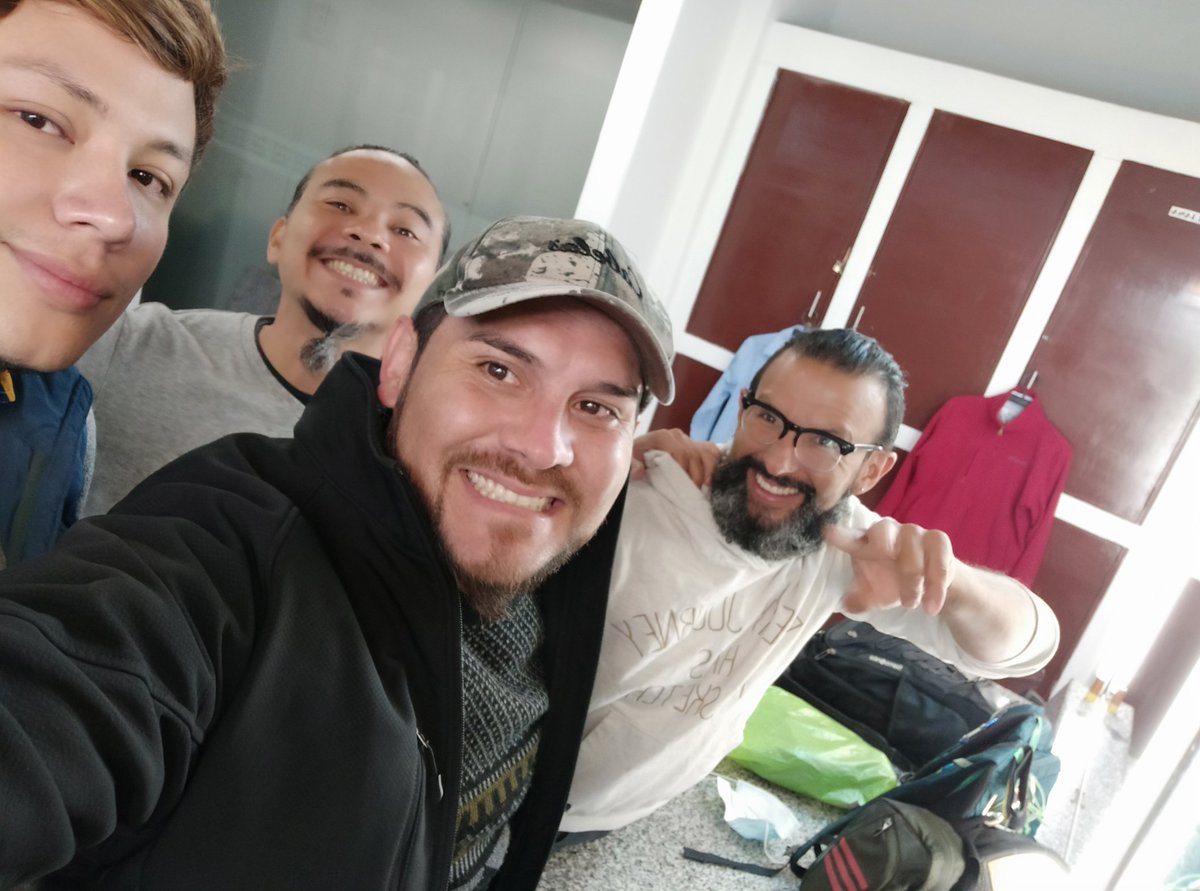 1979george's tweet photo. Con mis panas @ChristianSuzuki , José y Daniel de #MasterChefEcuador https://t.co/xmBk691D6N