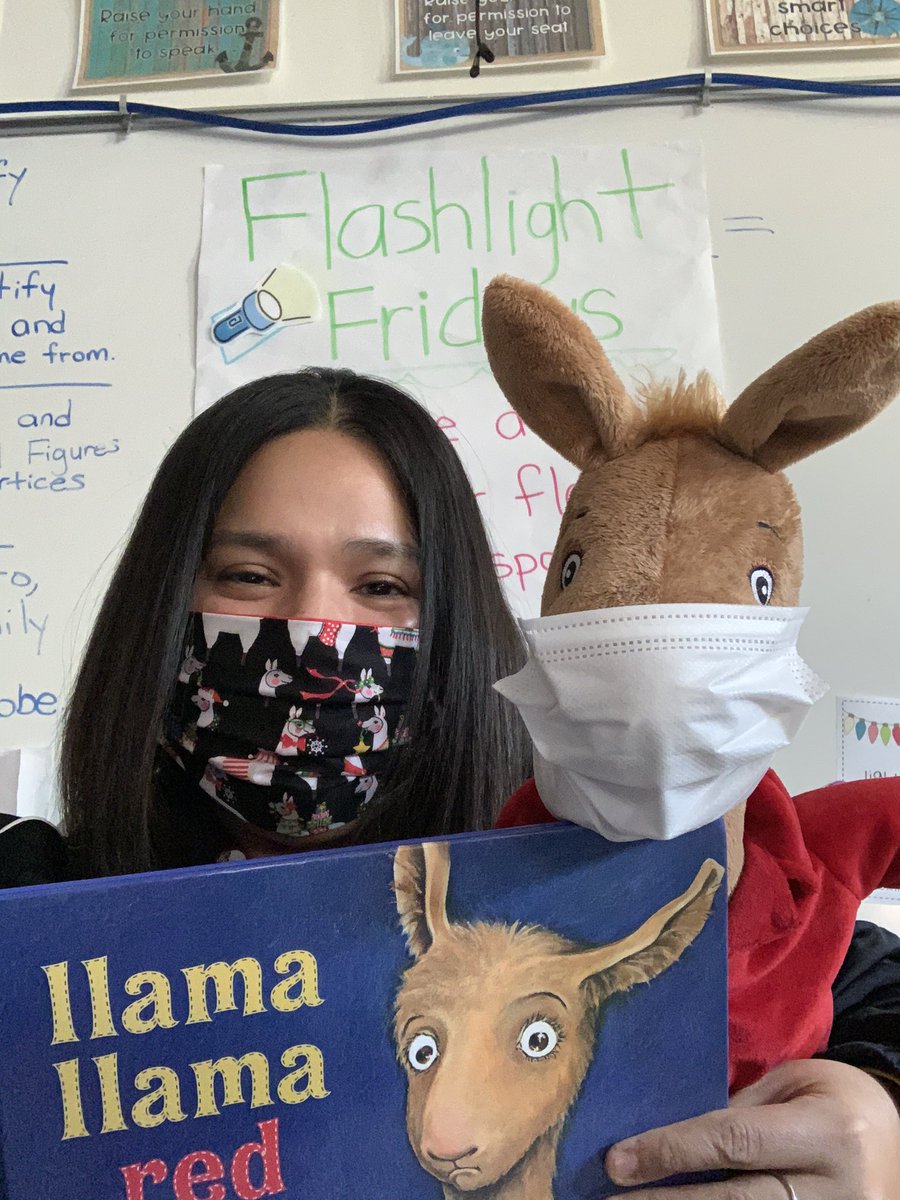 APVidaurri's tweet photo. Todayβs read aloud, Llama Llama Red Pajamas π¦ @ROYCISNEROSES @EISDofSA #EISDReads #EISDLiteracy https://t.co/ufDdnrcBcT