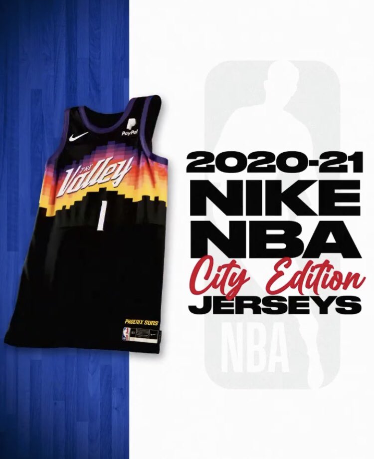 4 - Phoenix SunsRating - 8/10Yet another 8/10. Best colour palette in the NBA. What a jersey 