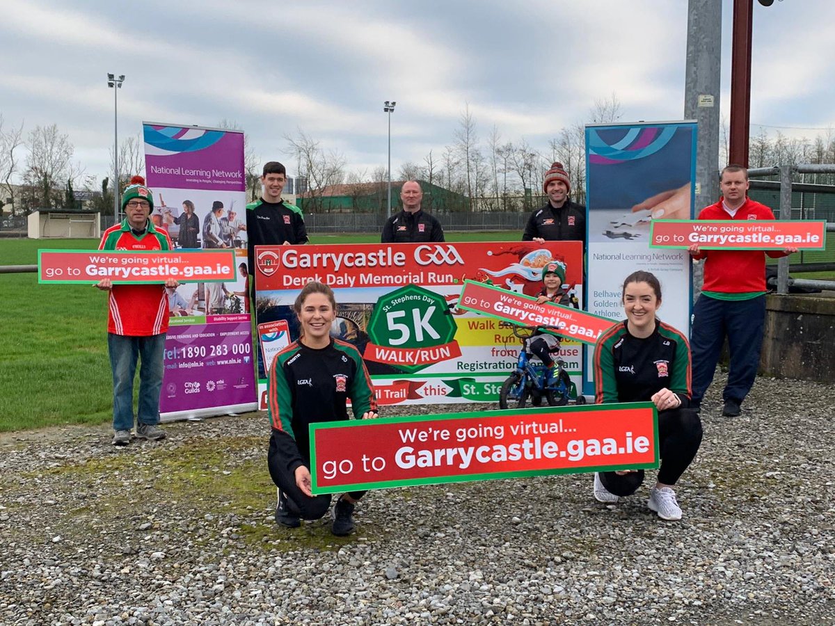 gaagarrycastle's tweet photo. 🎅 Garrycastle GAA Annual
St Stephen's Day Derek Daly Memorial 5km. 🎅

Due to Covid 19 restrictions our usual St Stephen's Day gathering cannot happen but we are not going to let that stop us. This year we are going "Virtual" ... https://t.co/4uM832eLSZ