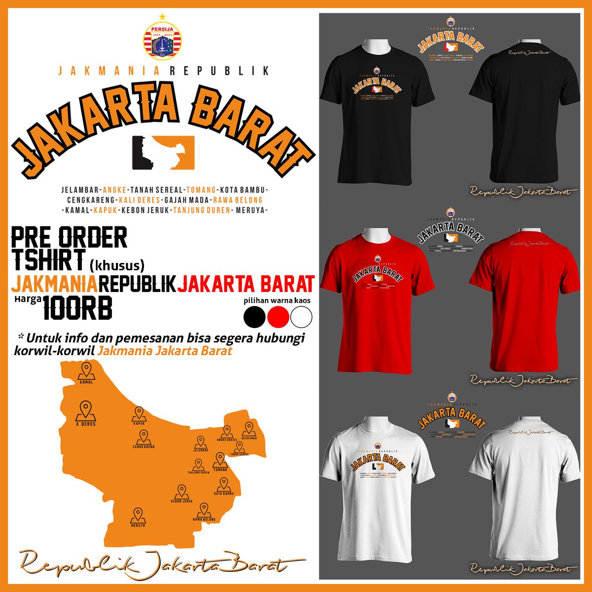 PO TS republik Jakarta barat Monggo di pesan