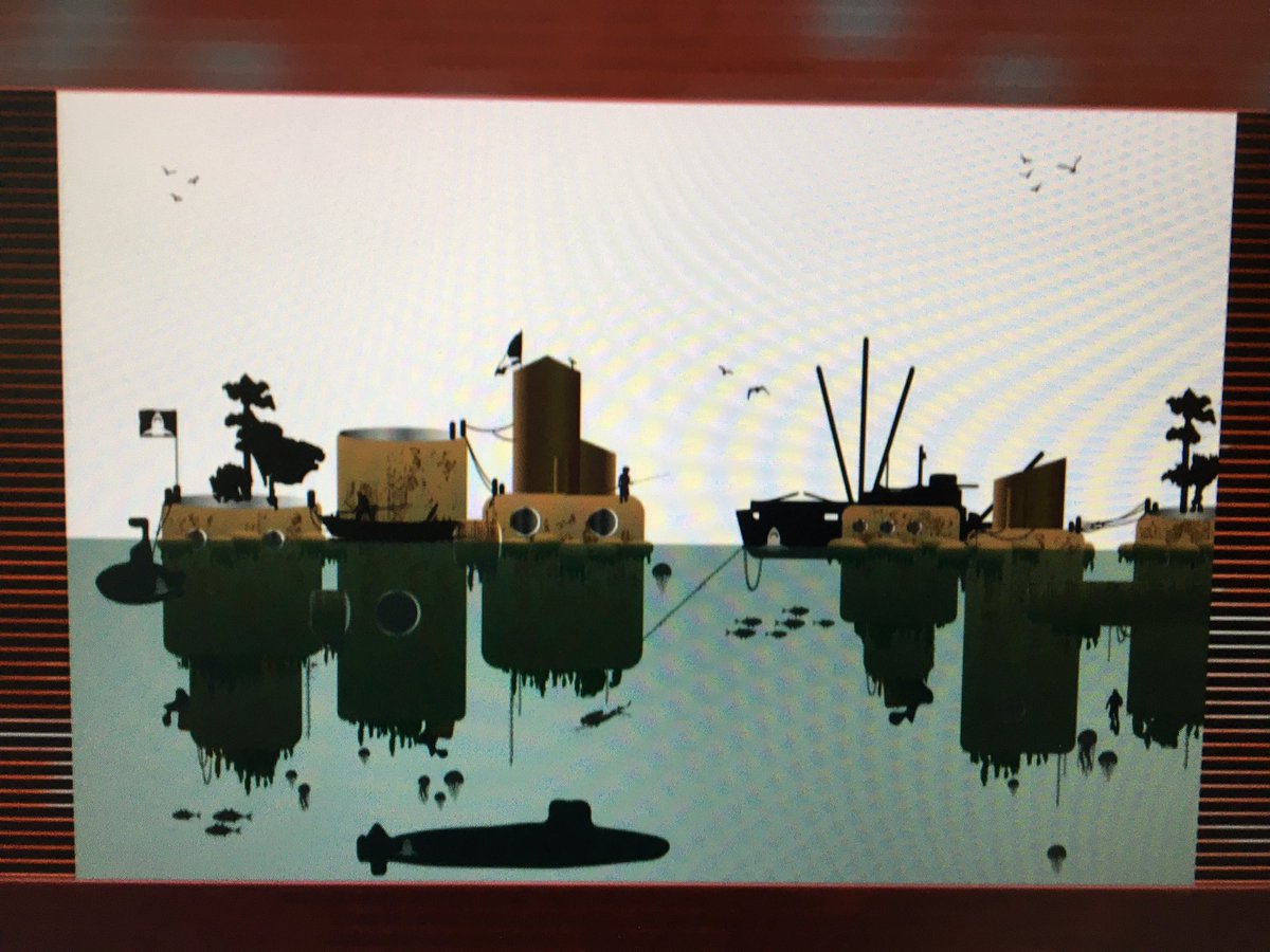 aude_leroy's tweet photo. #RedTeamFR Second scenario : P-Nation, constituées de gigantesques cites flottantes toutes reliées, habitées de réfugiés climatiques et économiques et de ceux qui refusent d’être « pucés » par leur pays, basés de pirates @AJDPresse #fildefense ci dessous « Lagos sur l’eau » https://t.co/iKrhxAg3sN