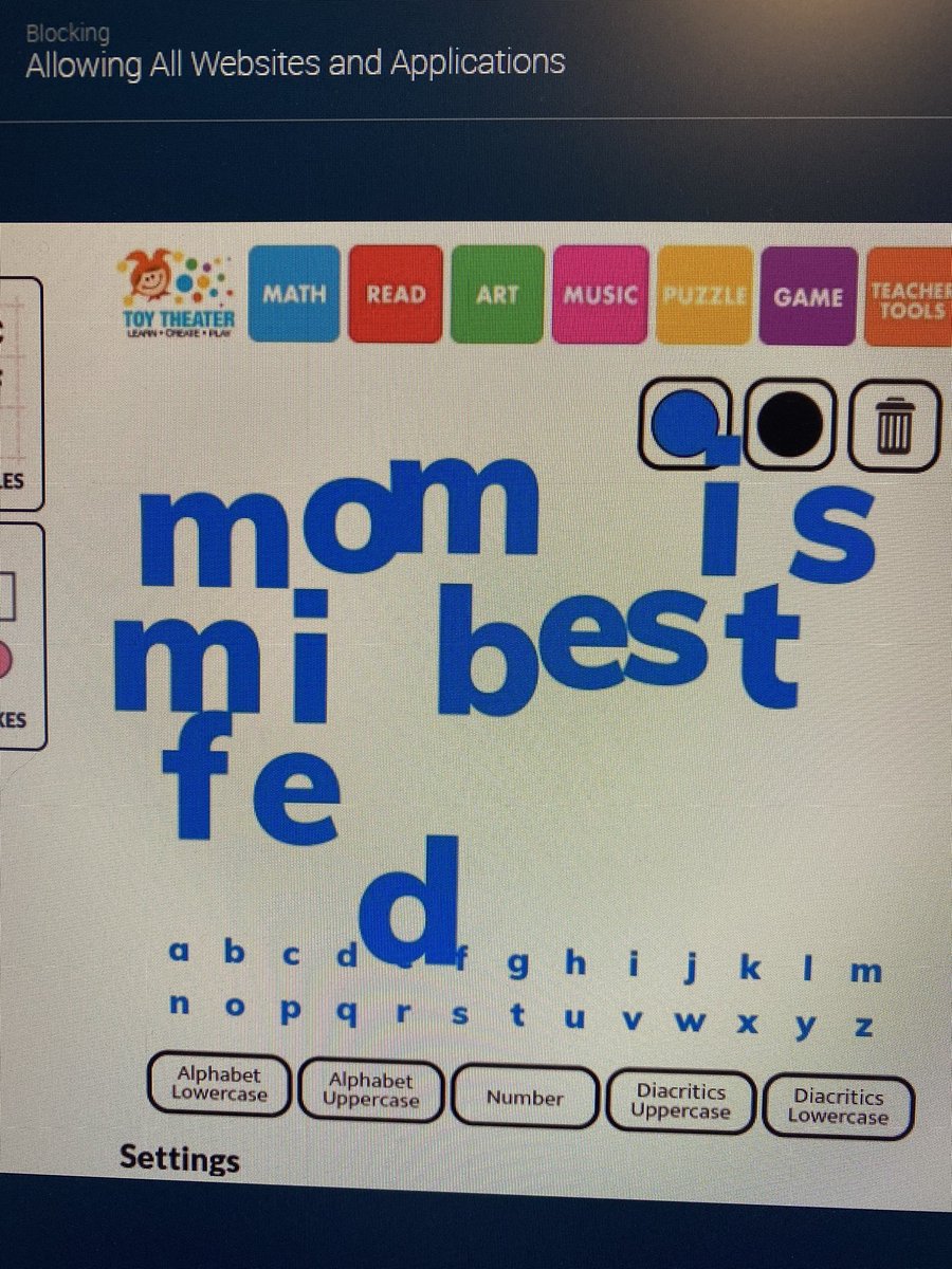kinderdeiderich's tweet photo. Virtual magnetic letters in kindergarten today! @HMSTEAMtigers 
#reynproud  #kindersrock https://t.co/QdDh8TXs5h