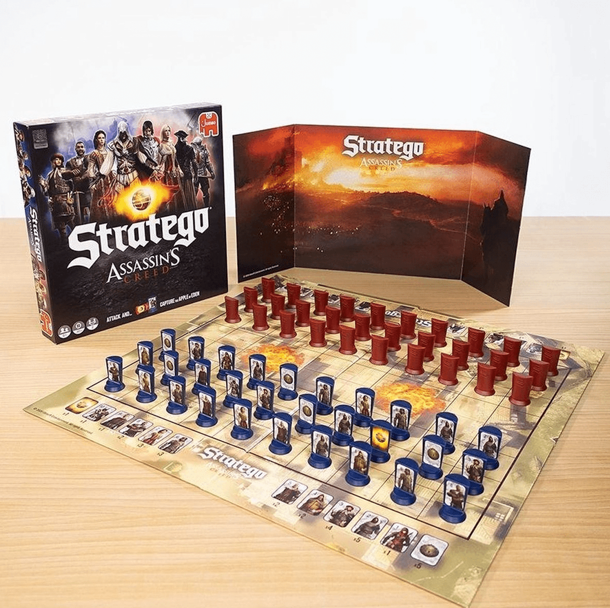 MashableBenelux's tweet photo. GIVEAWAY!🎁Maak nu twee keer kans op Stratego: Assassin's Creed.

Wat je moet doen om deze vette Stratego te winnen check je op onze Facebook
https://t.co/B8oTugU9IE

#giveaway #assassinscreed #spel #winactie #games #Jumbo #Stratego #bordspel #winnen https://t.co/gfMyRRxqit