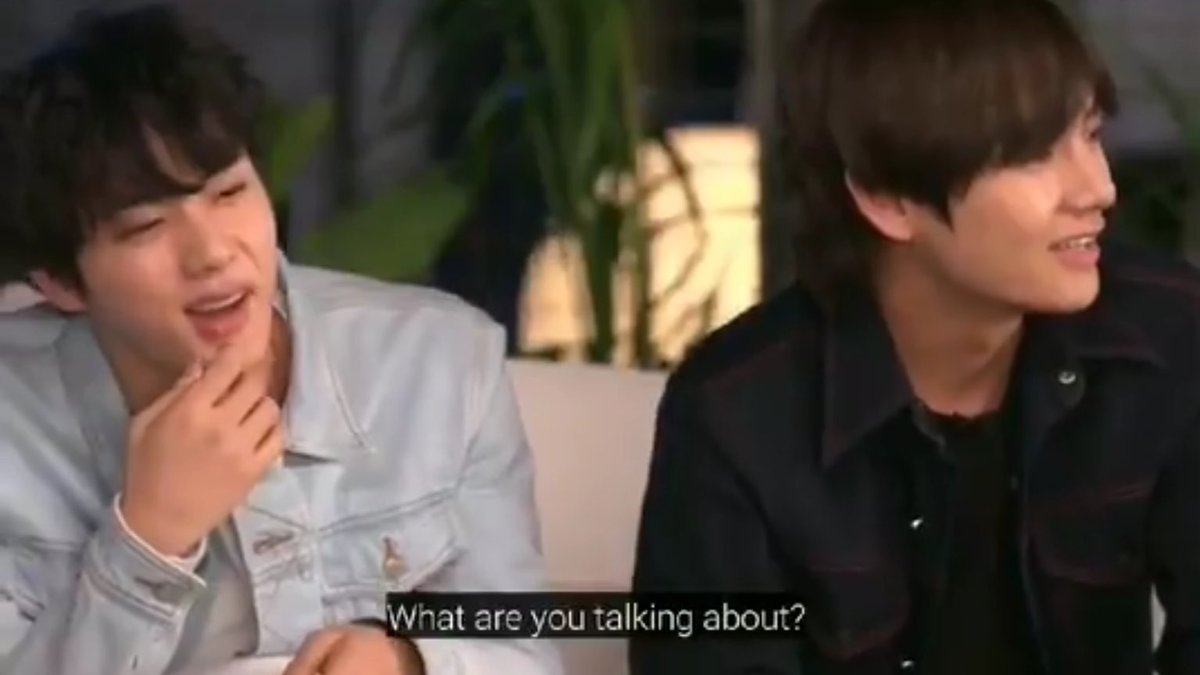  : “jin really is the main character this comeback“ PLEASE THE WAY JIN GOT SO SHY AND HELD HIS HAND I AM IN TEARS