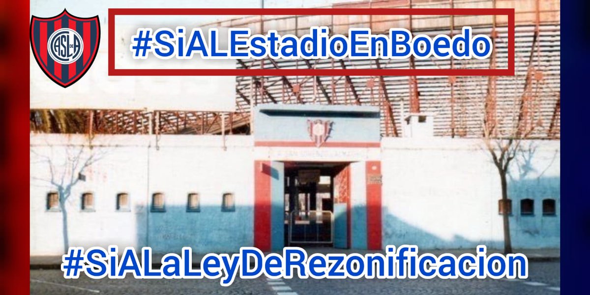 CaslaMiri's tweet photo. @rezonificadoras @rezonificacion #SiALaLeyDeRezonificacion #SiAlEstadioEnBoedo #JusticiaParaSanLorenzo https://t.co/xKgmAhJ8ym