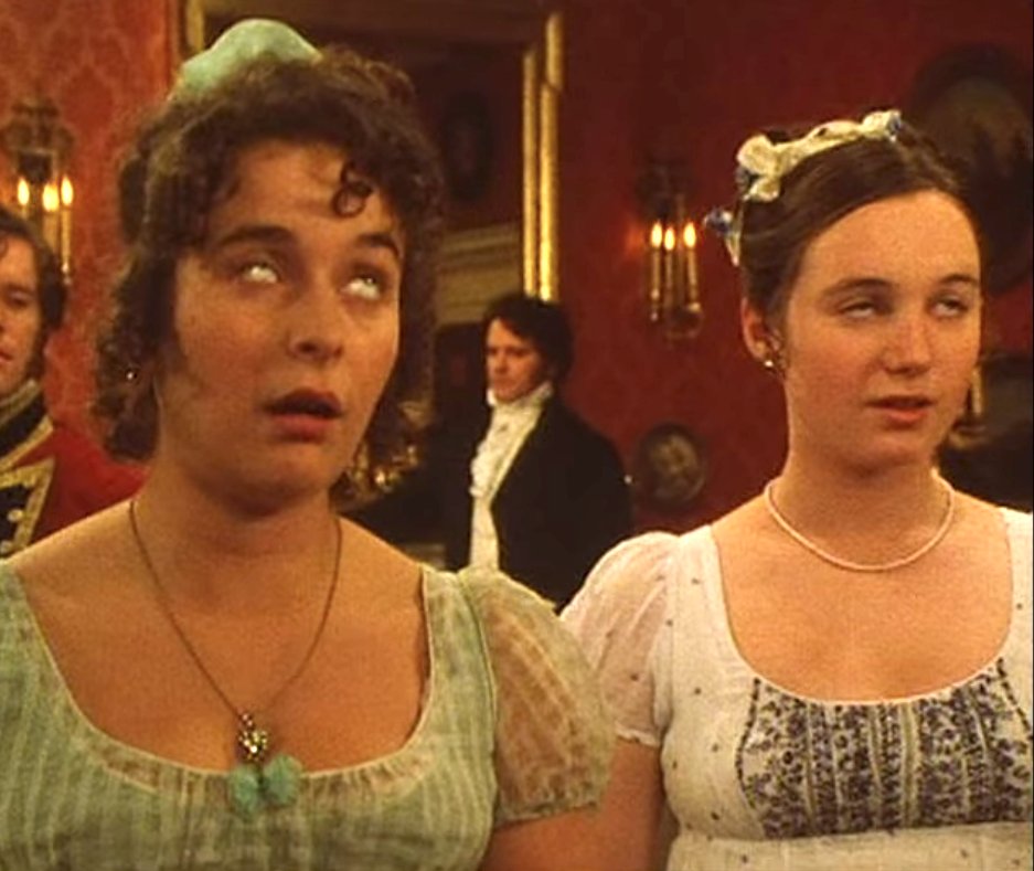 Ah, there it is. This episode has also provided the perfect reaction shot for Half Up Hair in other productions.