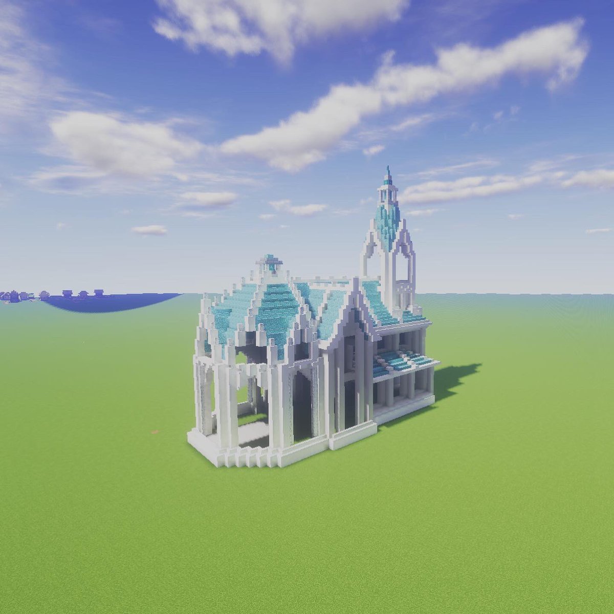 ざぷらむ クリスマスに向けて 教会作成中です Minecraft Minecraftbuild Minecrafter マインクラフト マインクラフト建築 マイクラ建築 マイクラ Minecraft建築コミュ バニラ建築 バニラ建築学部 T Co X2lz6laz77