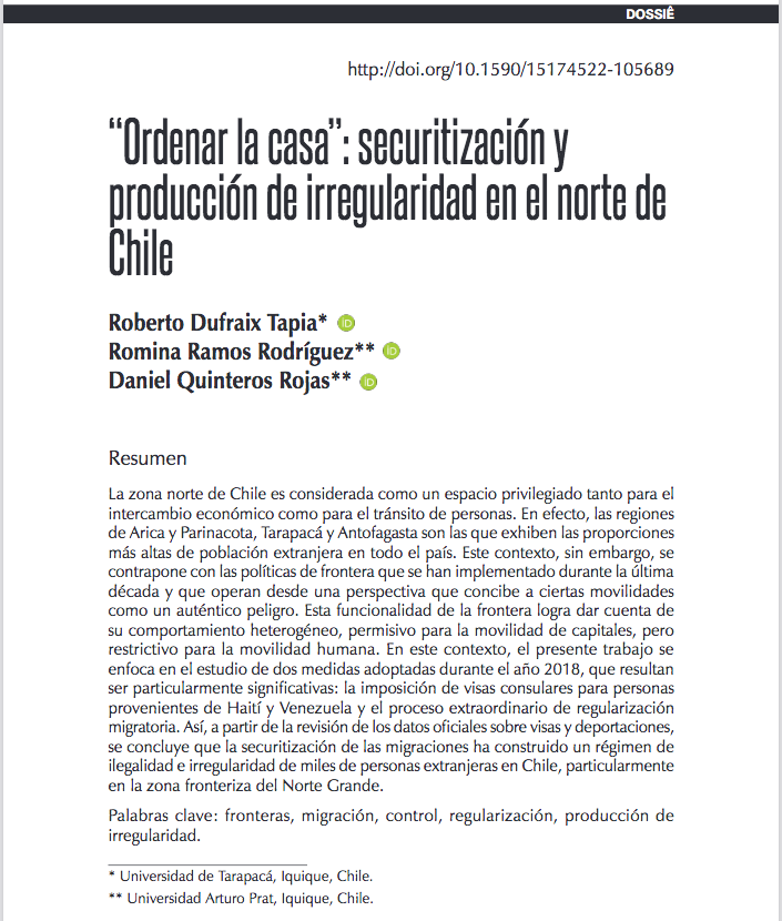 dquinterosr's tweet photo. Publicación con @romramosr y RDufraix sobre la violencia del Eº en la producción de irregularidad migratoria:

🤓👉 https://t.co/1k9SwqQGPa

"de las poco más de 11 mil órdenes administrativas de expulsión sin ejecutar entre los años 2010 y 2017, se llegó a las 20.534 en 2019" https://t.co/KhOc7CF6Qy