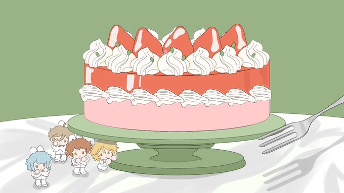 「茶髪 ショートケーキ」のTwitter画像/イラスト(新着)｜3ページ目