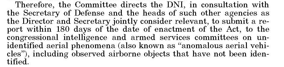 This is an update on the status of the UAP-UFO-linked legislation in Congress. Summary: The UAP-linked legislation is in peril, but it is still alive-- and even if it fails to pass, all is not lost. Background: In June, the Senate Select Committee on Intelligence (SSCI) approved