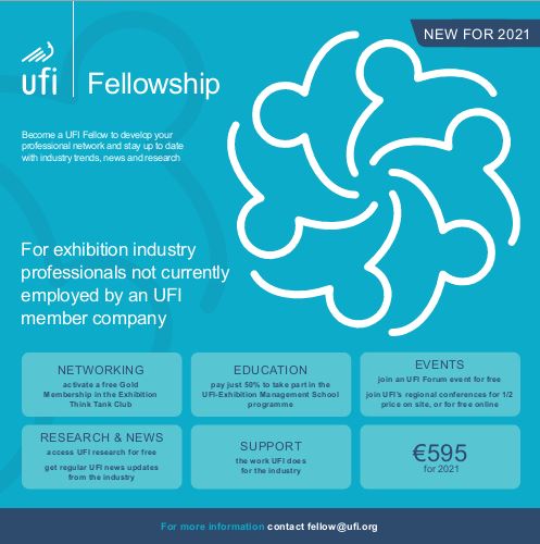 UFILive's tweet photo. For #ExhibitionIndusty #EventProfs not currently employed by a #UFImember company. We are here to help every industry professional to stay connected, to widen your horizon, and stay up to date. To find out more:  https://t.co/bSLFBQsWlk We're all #InThisTogether https://t.co/J1FkcjQB3D
