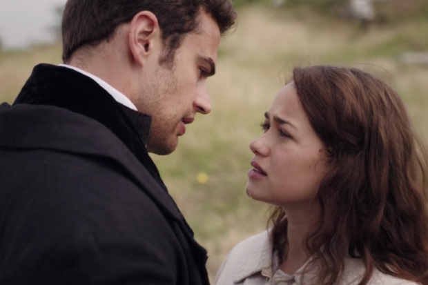 And to head off any questions at the pass - this isn't Half Up Hair! It's a perfectly done realisation of the still having a bit down, but curled, style that shows Lydia's youth. The degrees of 'up' were very important to teenage girls. Contrast this with 'one hairpin' Sanditon