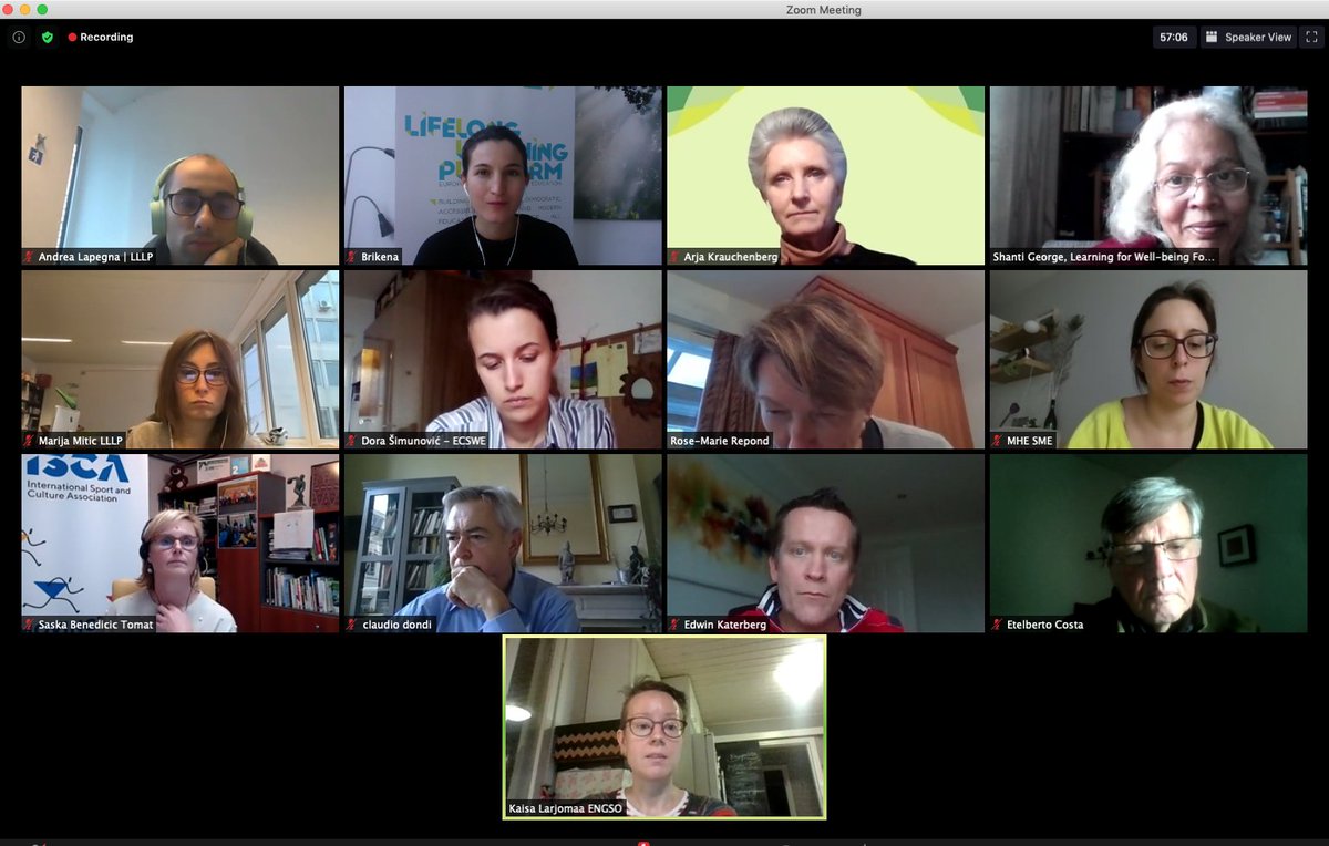 BrikenaXhomaqi's tweet photo. Closing the #LLLWeek2020 with Wider Benefits of Learning WG meeting with @MHESME @ENGSOsport @EuparentsE @SchoolHeadsESHA @ecswe #L4WB
@ISCA_tweet reports that lack of sport & culture activities are having a major impact on learners' wellbeing.
#mentalhealtheducation https://t.co/QQXqHiU1nu