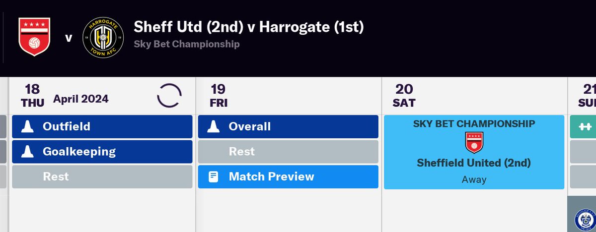 Three games left. Get the bottles ready