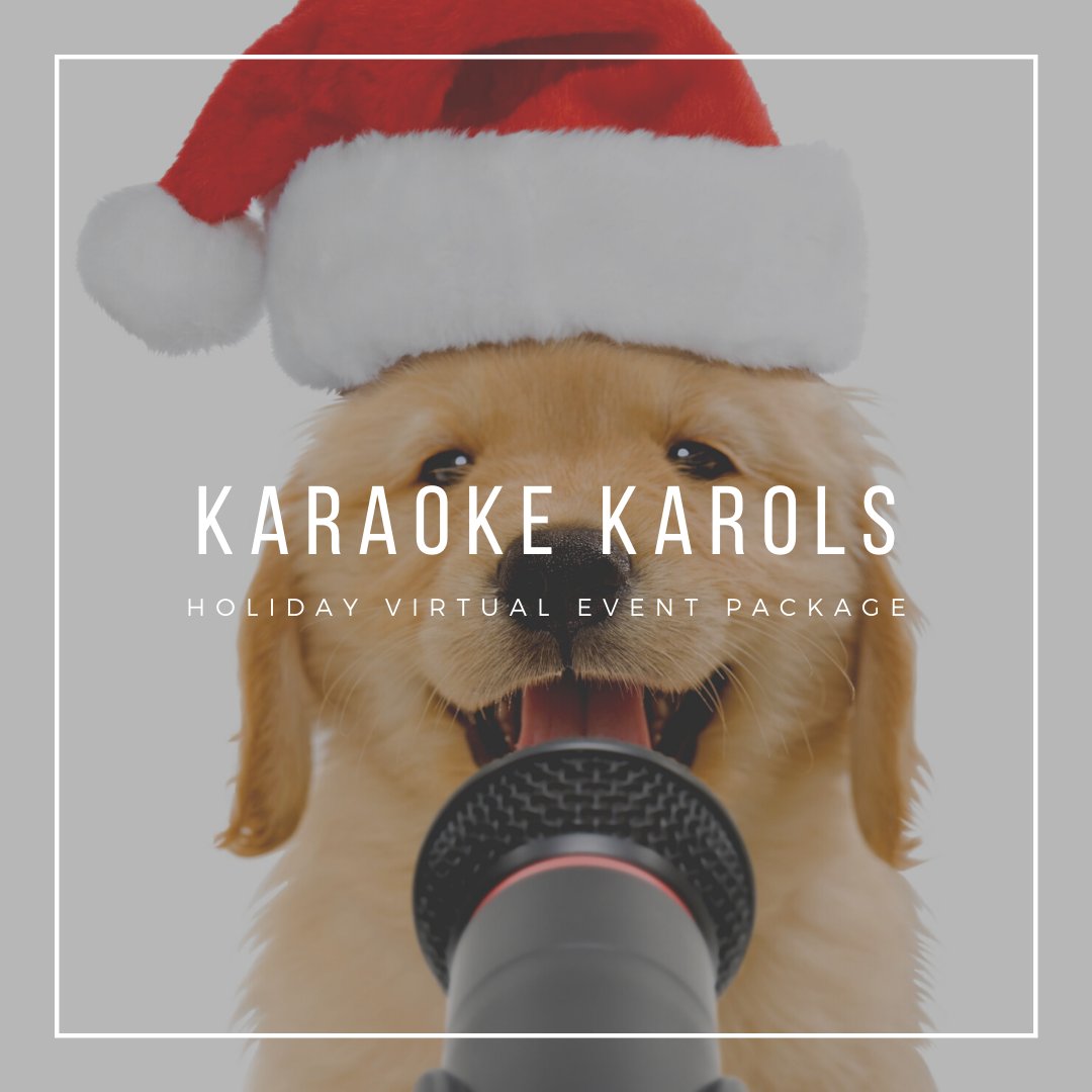 We've curated eight turnkey virtual event experiences for the holidays! Sing along...

No. 8: Karaoke Karols 🎵
Carol singers unite! Take the virtual stage to perform your favorite holiday jingles.

Learn more at coteriespark.com/8-holiday-virt…. 🎄