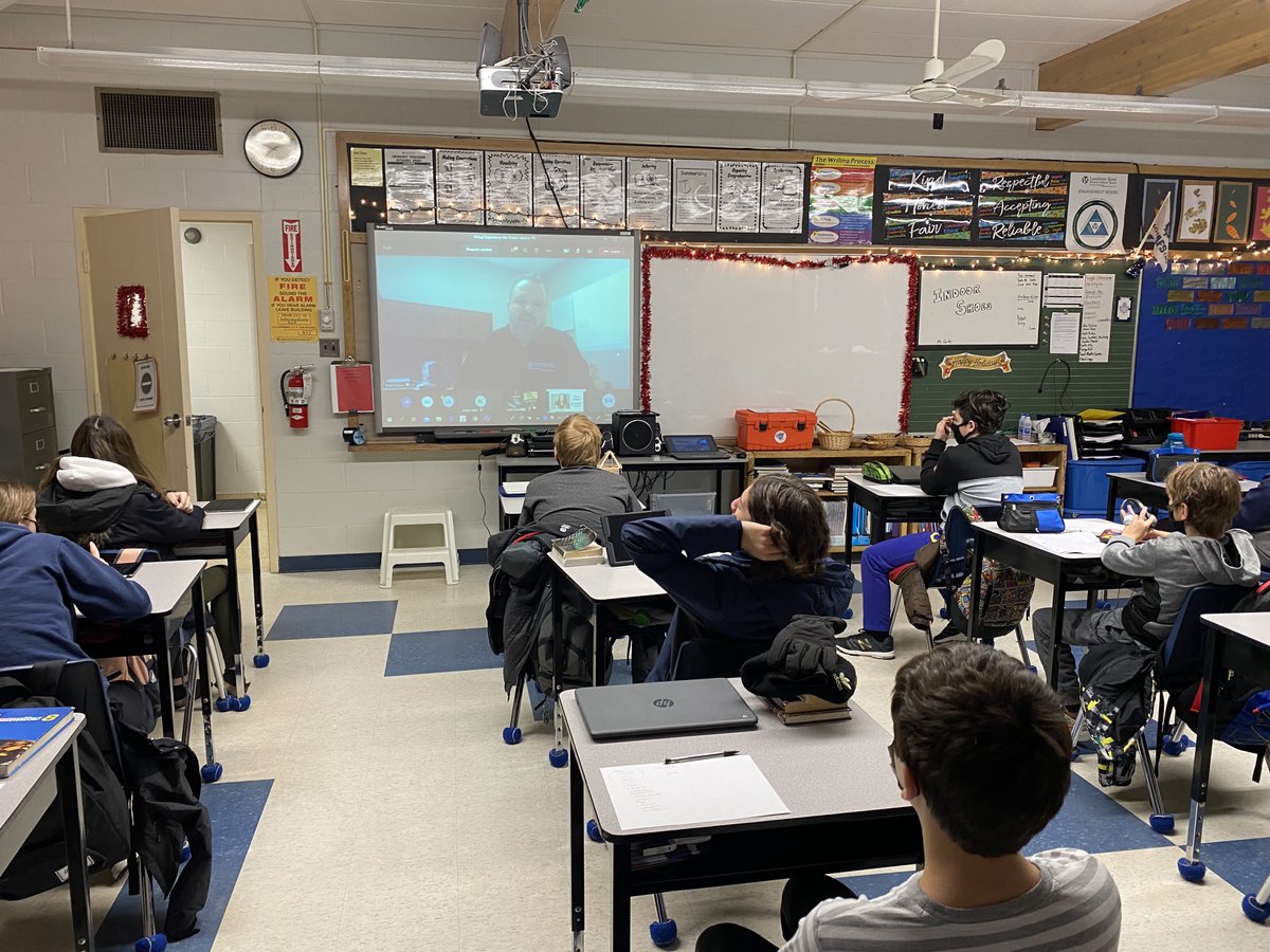 Today, our students in grades 7/8 are learning about ways to navigate their future. Thanks to <a href="/mr_sanders78/">Matt Sanders</a> and our teachers for providing this great learning opportunity!