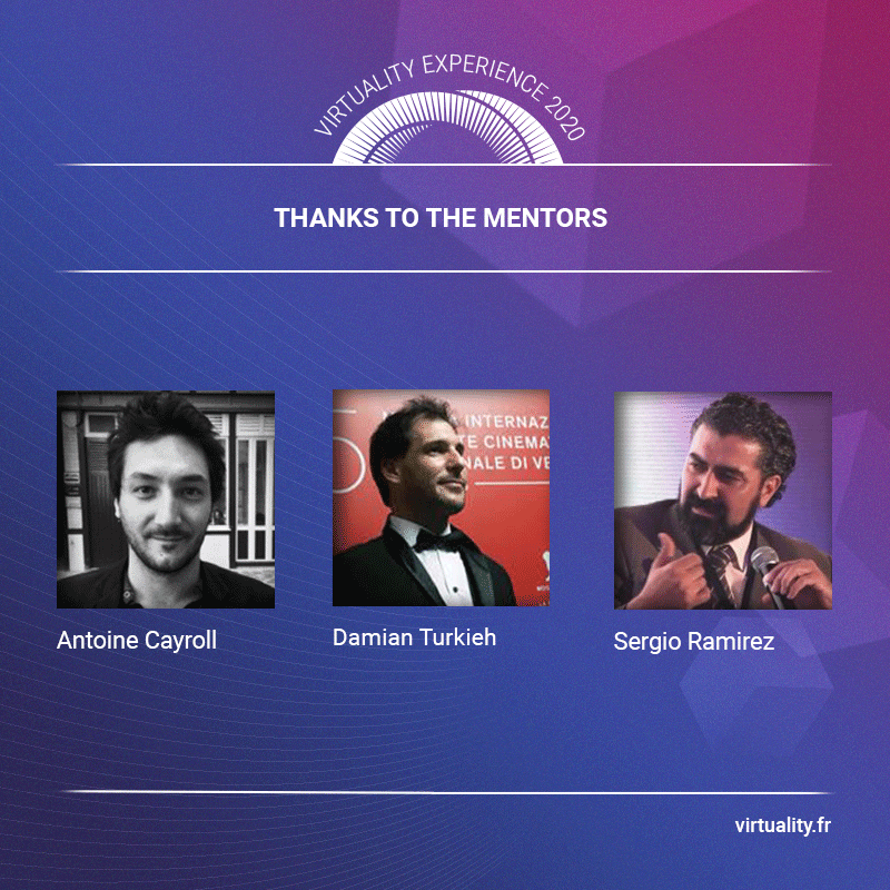 Web3Virtuality's tweet image. [Virtuality Experience] A warm THANK YOU to everyone involved in the Immersive ibero-american pitches projects - with @VentanaSur. 😊

#VirtualityExperience #Virtuality2020