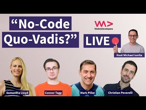 mizi's tweet photo. Live Panel Discussion about NoCode and the future of app creation: https://t.co/aHun4i6KDJ
Tune in in 15min 🎬

@WeAreDevs #nocodetoday #panel #live #nocode https://t.co/LNlSbNe6u8