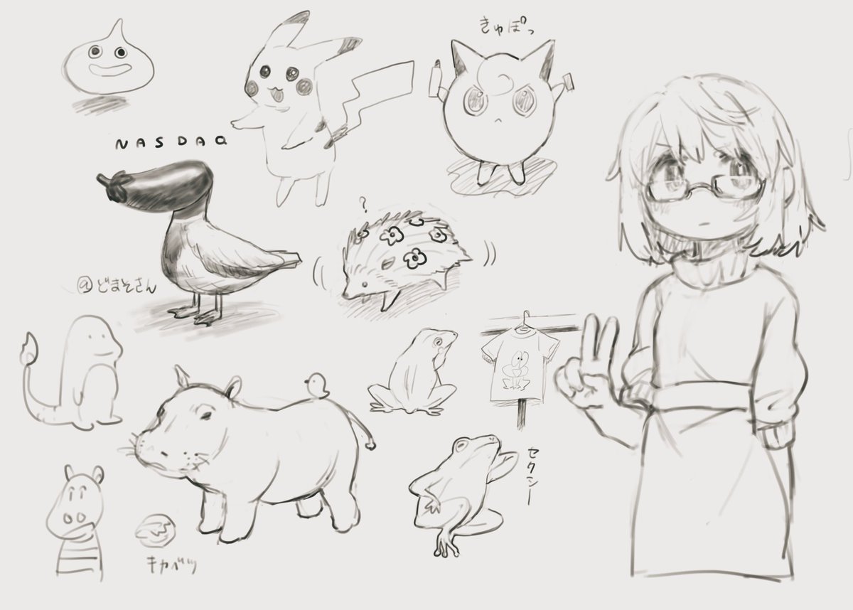 通話しながら描いたやつです 