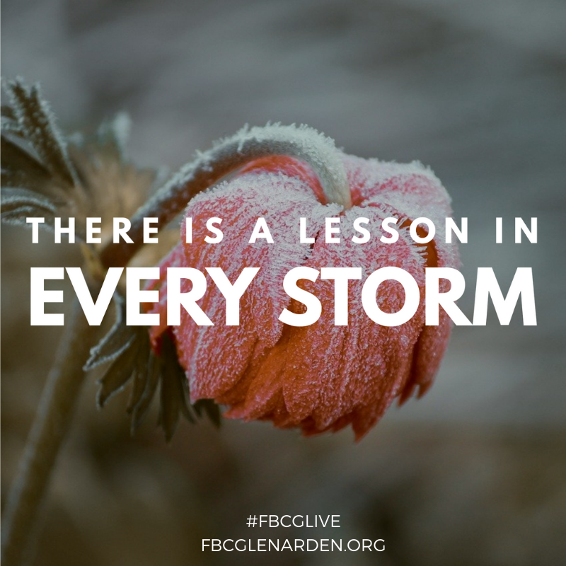 FBCG's tweet photo. Once the storm is over, you will understand why God allowed it in your life. #FBGLive https://t.co/OoazAqPT13
