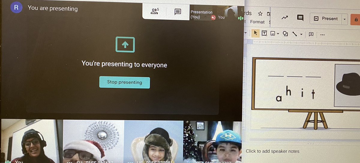 RSodhi15's tweet photo. It is Hat Day in 1DX. I decided to join them during our support period! We even spelt the word hat! #happyhatday #spiritday #eslsupport #literacy #peelonlineschool #virtuallearning #hybrid #climatepeel @MountRoyalPS @MtRoyalPhysed @PeelSchools https://t.co/jBT7FtMqQ4